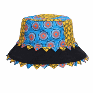 Shweshwe Patchwork Triangle Hat