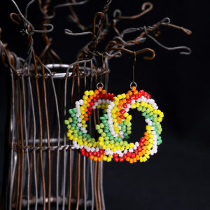 Umnyama Earrings – Handmade African Jewelry