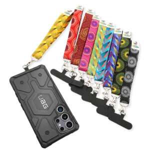 Shweshwe Phone Wristlet